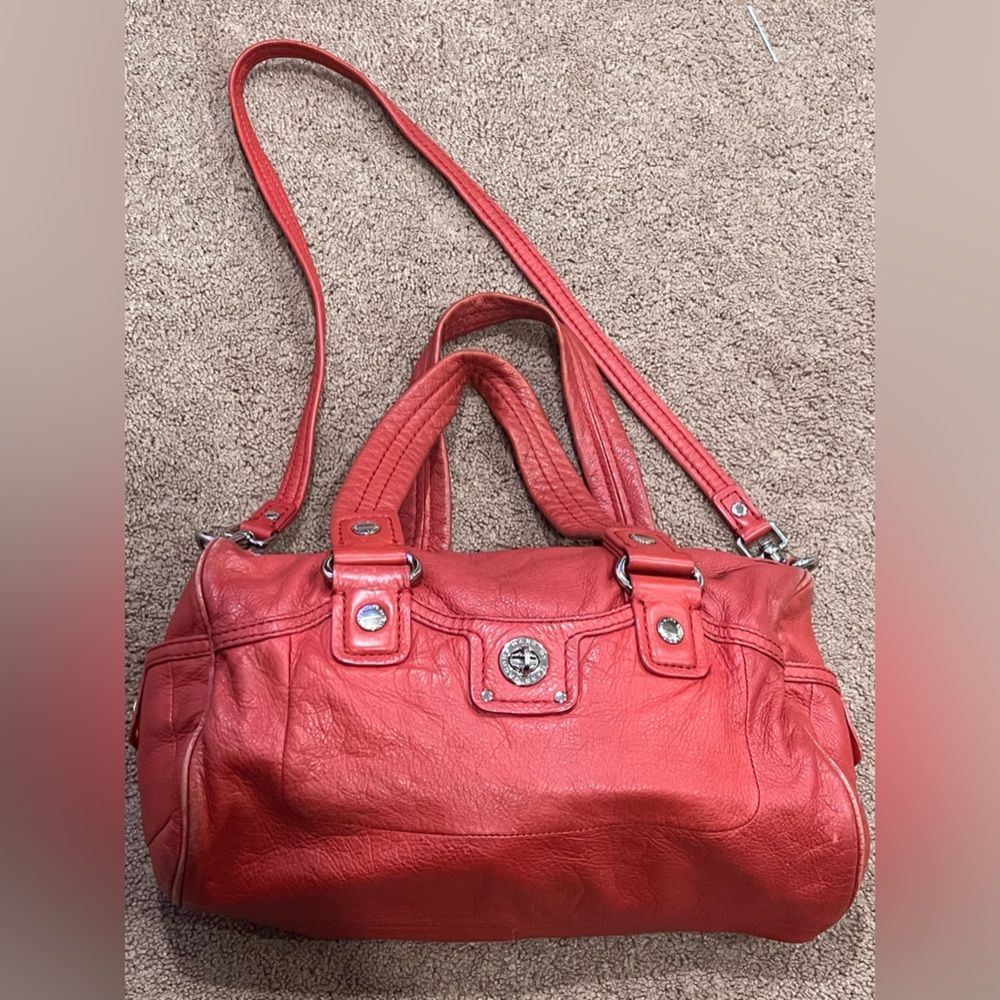 Marc Jacobs Red Leather Vintage Bag